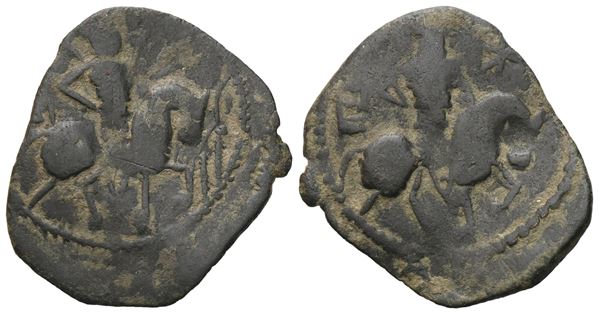 Andronicus III Palaeologus (1328-1341); Assarion, Thessalonica. AE (1,55 g; 20,2 mm; 12 h)