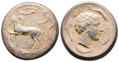 Sicily, Syracuse, 440-430 Bc. Replica Of Ar Tetradrachm (27 MM, 17.02 G).