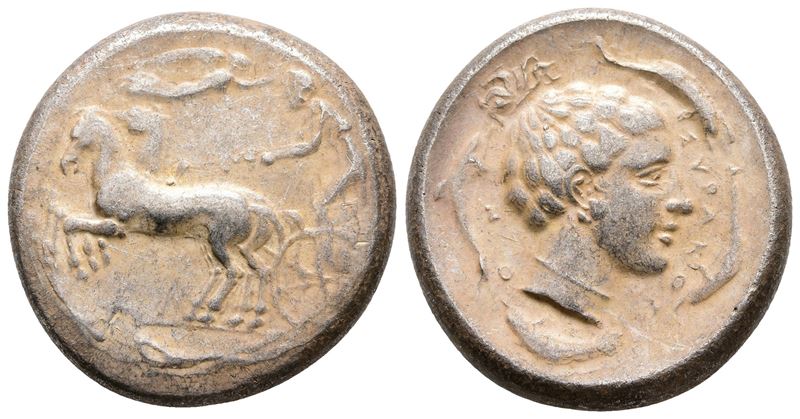 Sicily, Syracuse, 440-430 Bc. Replica Of Ar Tetradrachm (27 MM, 17.02 G).