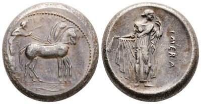 Sicily, Himera, C. 460 Bc. Replica Of Ar Tetradrachm (26 MM, 16.93 G).