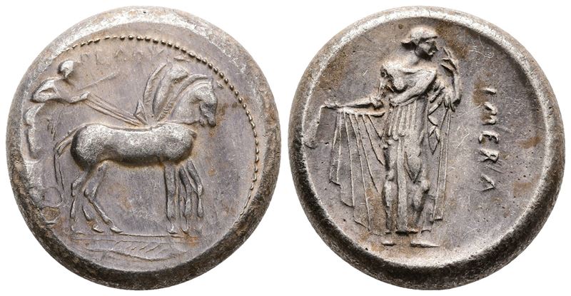 Sicily, Himera, C. 460 Bc. Replica Of Ar Tetradrachm (26 MM, 16.93 G).