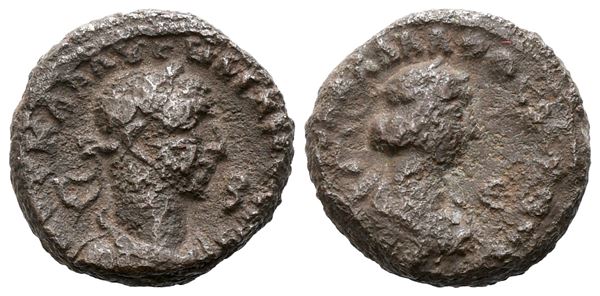 Aurelian and Vaballathus (270-275). Egypt, Alexandria. BI Tetradrachm