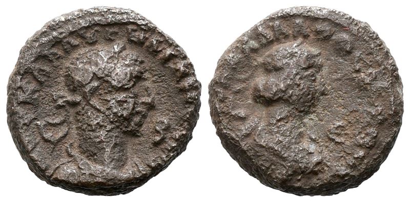 Aurelian And Vaballathus (270-275). Egypt, Alexandria. Bi Tetradrachm