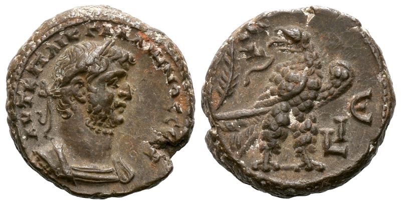 Gallienus (253-268). Egypt, Alexandria. Bi Tetradrachm