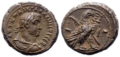 Gallienus (253-268). Egypt, Alexandria. Bi Tetradrachm