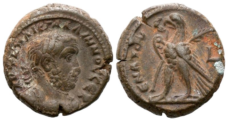 Gallienus (253-268). Egypt, Alexandria. Bi Tetradrachm