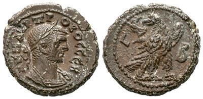 Probus (276-282). Egypt, Alexandria. Bi Tetradrachm