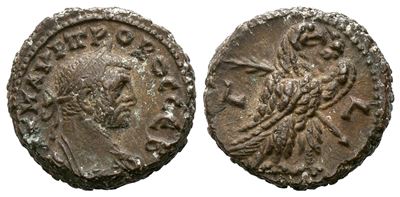 Probus (276-282). Egypt, Alexandria. Bi Tetradrachm