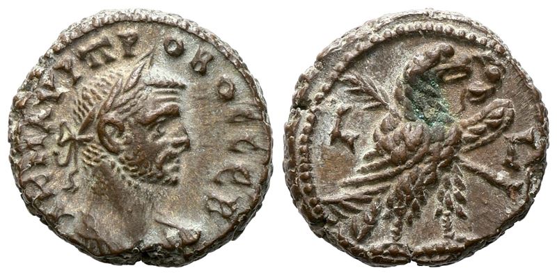 Probus (276-282). Egypt, Alexandria. Bi Tetradrachm