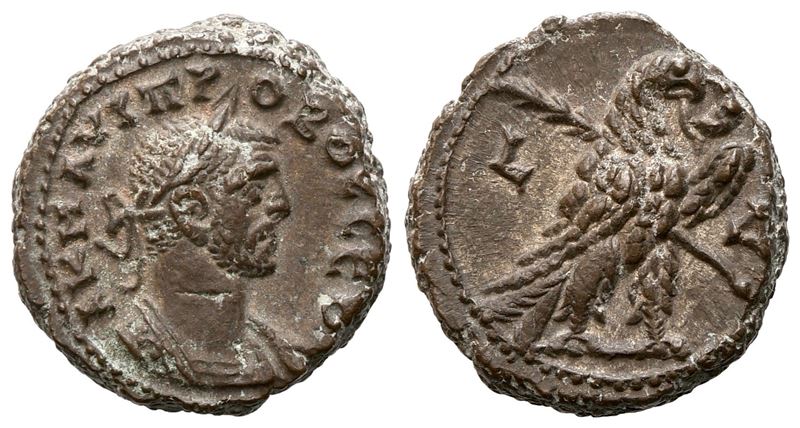 Probus (276-282). Egypt, Alexandria. Bi Tetradrachm