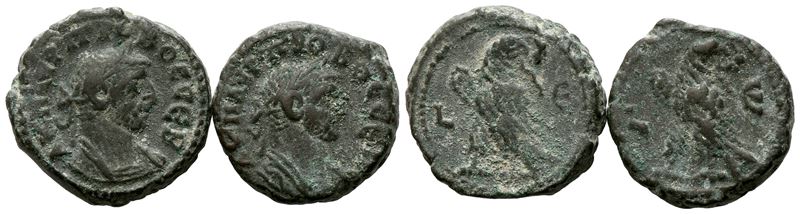 Probus (276-282). Egypt, Alexandria. Bi Tetradrachm