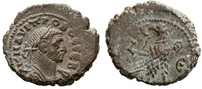 Probus (276-282). Egypt, Alexandria. Bi Tetradrachm