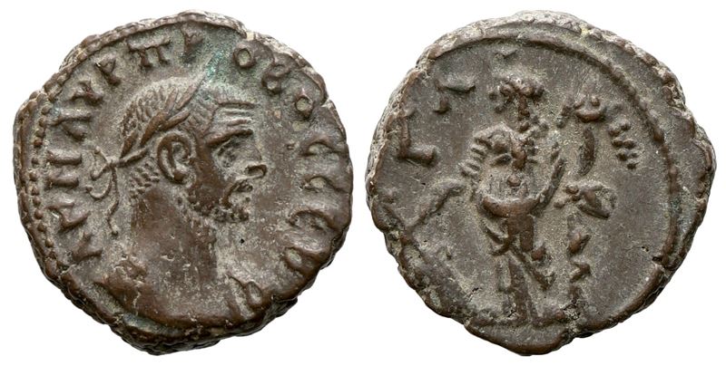 Probo, Tetradramma BI, Alessandria d’Egitto (anno 3, 277/8 d.C.)