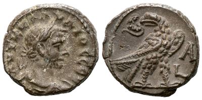 Claudius II (268-270). Egypt, Alexandria. Bi Tetradrachm