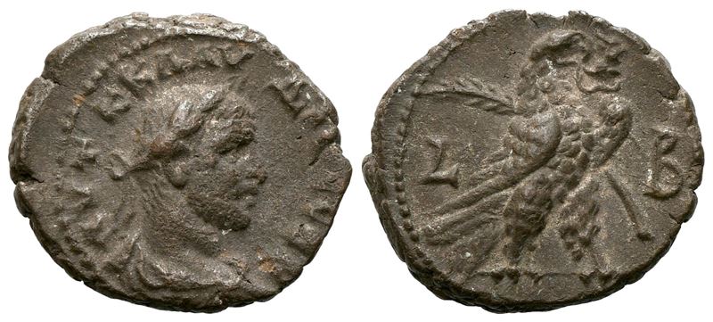 Claudius II (268-270). Egypt, Alexandria. Bi Tetradrachm