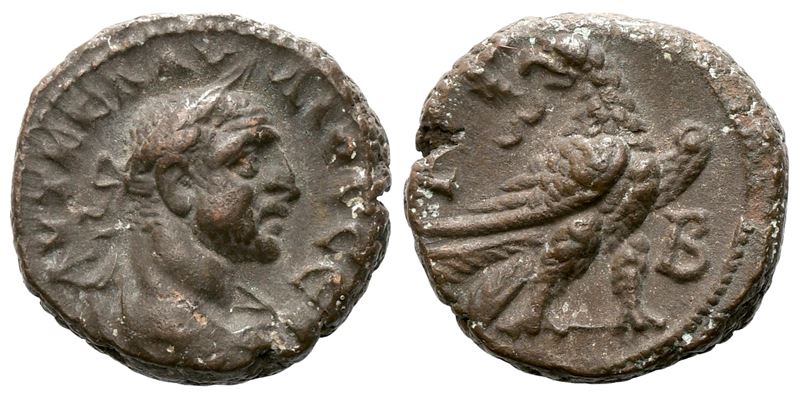 Claudius II (268-270). Egypt, Alexandria. Bi Tetradrachm