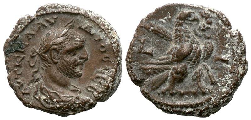 Claudius II (268-270). Egypt, Alexandria. Bi Tetradrachm