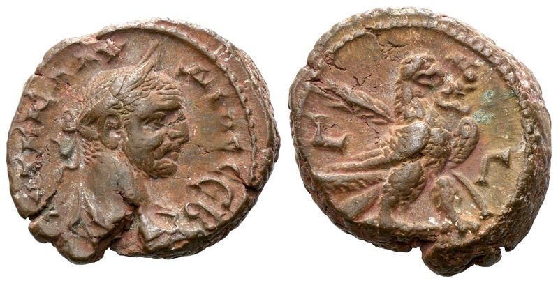 Claudius II (268-270). Egypt, Alexandria. Bi Tetradrachm