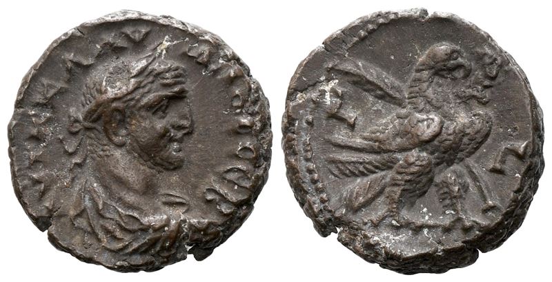 Claudius II (268-270). Egypt, Alexandria. Bi Tetradrachm
