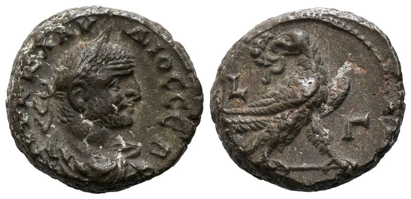 Claudius II (268-270). Egypt, Alexandria. Bi Tetradrachm