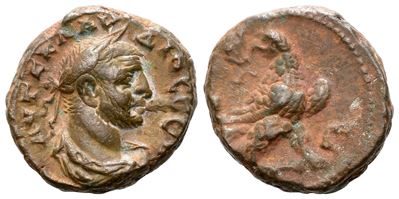 Claudius II (268-270). Egypt, Alexandria. Bi Tetradrachm