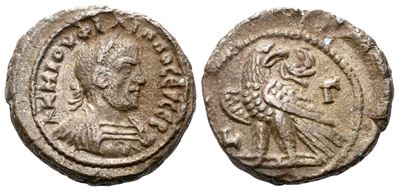 Philip i (244-249). Egypt, Alexandria. Bi Tetradrachm