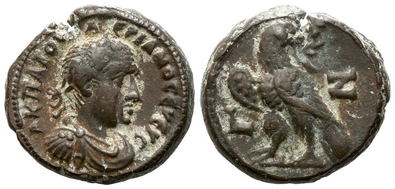 Valerian i (253-260). Egypt, Alexandria. Bi Tetradrachm