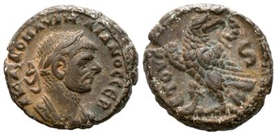 Aurelian (270-275). Egypt, Alexandria. Bi Tetradrachm