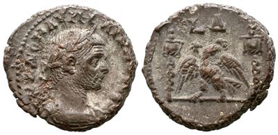 Aurelian (270-275). Egypt, Alexandria. Bi Tetradrachm