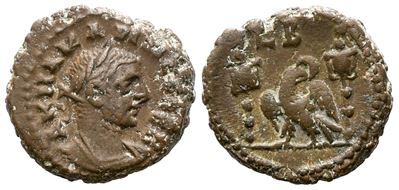 Carinus (283-285). Egypt, Alexandria. Bi Tetradrachm