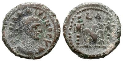 Carinus (caesar, 282-283). Egypt, Alexandria. Bi Tetradrachm