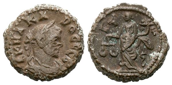 Carus (282-283). Egypt, Alexandria. BI Tetradrachm