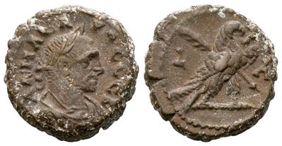 Carus (282-283). Egypt, Alexandria. Bi Tetradrachm