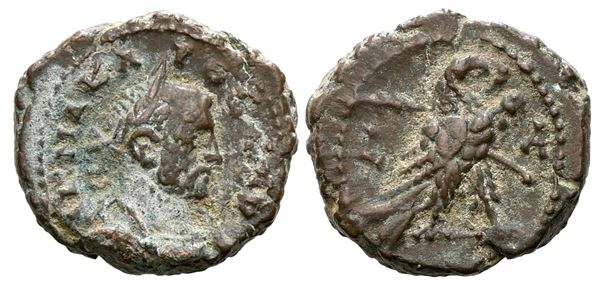Carus (282-283). Egypt, Alexandria. BI Tetradrachm