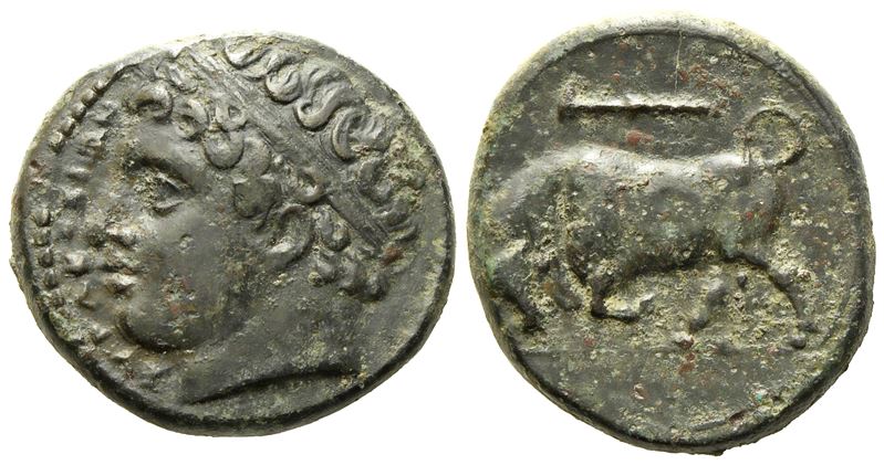 Sicily, Syracuse, Agathokles (317-289 Bc), Æ (5,36 G; 18,2 MM)