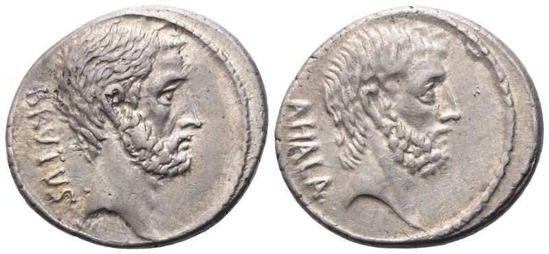 M. Iunius Brutus, Denarius (54 a.C.), AR