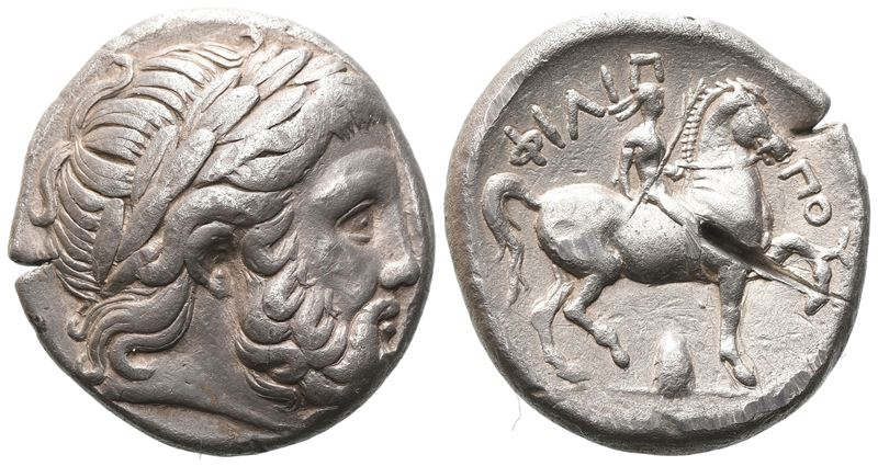 Kings Of Macedon, Philip II (359-336). Ar Tetradrachm (25 MM, 14.41 G).