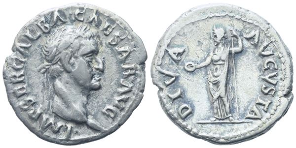 Galba (68-69), Denarius, Rome, c. July 68-January 69; AR (3,33 g; 18,5 mm; 6 h)