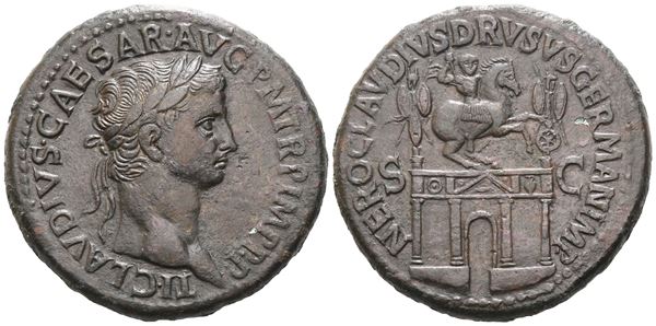 Claudius (41-54), Sestertius, Rome, c. 41-42; Æ (28,52 g; 36,7 mm; 6 h)