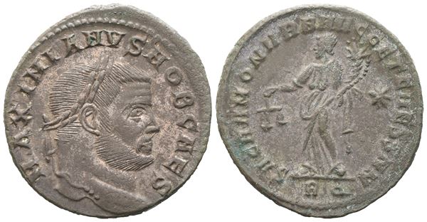 Galerius as Caesar (293-305), Follis, Rome, c. 302-303; Æ (9,69 g; 28 mm; 6 h)