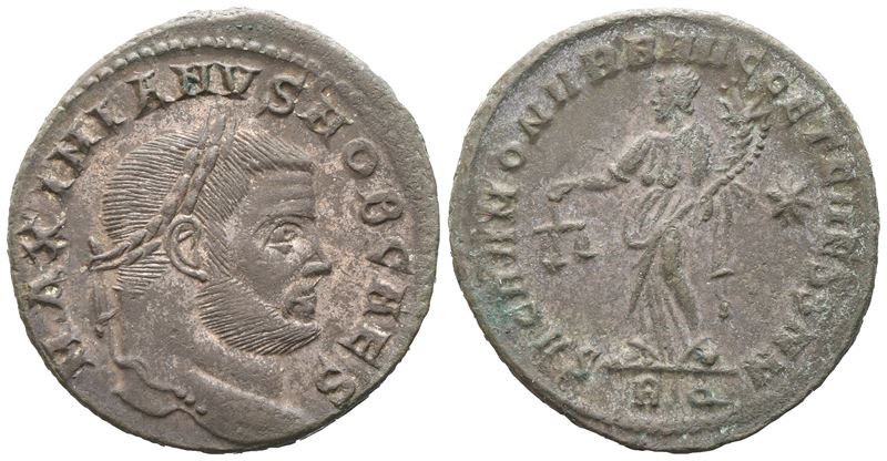 Galerius As Caesar (293-305), Follis, Rome, C. 302-303; Æ (9,69 G; 28 MM; 6 H)