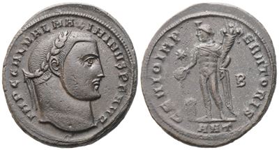 Maximinus II (310-313), Follis, Antioch, C. 310; Æ (7 G; 24,7 MM; 10 H)