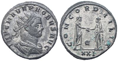 Probus (276-282), Antoninianus, Siscia, 276; Silvered Æ (3,78 G; 21,5 MM; 12 H)