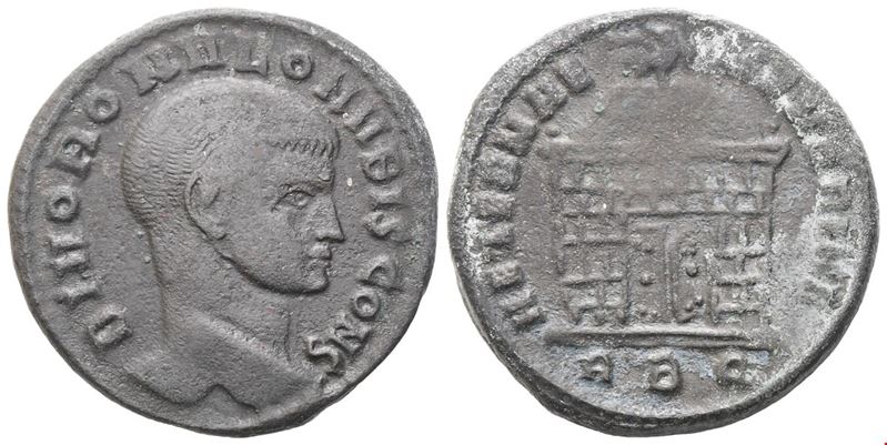 Anonimo, Romulus (figlio di Massenzio) — Nummus di Roma, Æ, c. 308-310