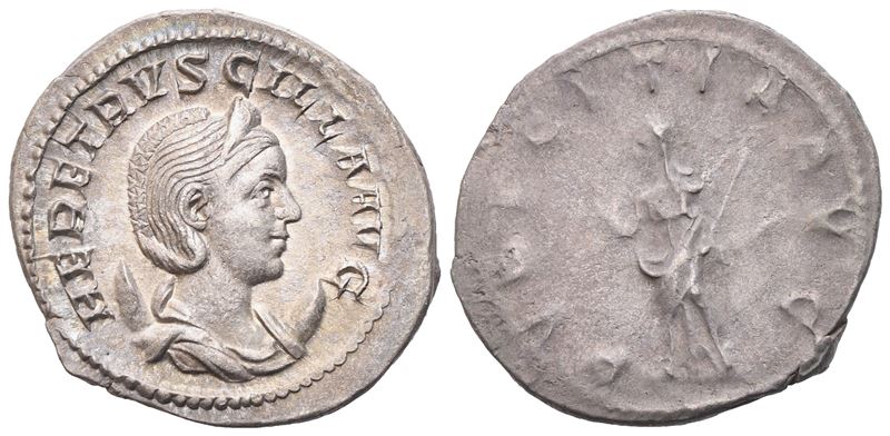 Herennia Etruscilla Augusta (249-251) Antoninianus, Rome, 249-250; Ar (3,94 G; 23 MM; 11 H)