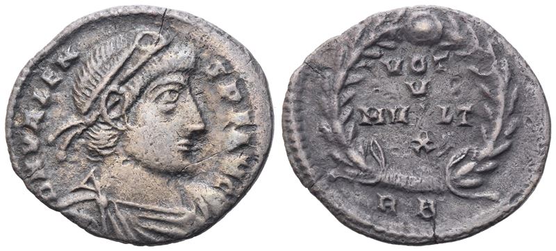 Valens (364-378), Siliqua, Rome, 364-367; Ar (2 G; 17,6 MM; 6 H)