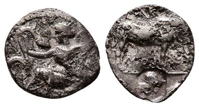 Sicily, Selinos, C. 410 Bc. Ar Litra (11mm, 0.57g).