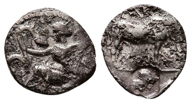 Sicily, Selinos, C. 410 Bc. Ar Litra (11mm, 0.57g).