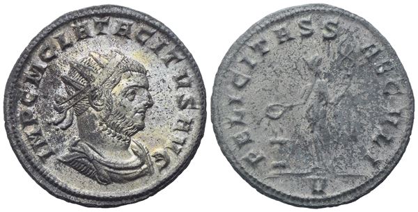 Tacitus (275-276), Antoninianus, Siscia, 276; Silvered Æ (3,50 g; 21,5 mm; 11 h)