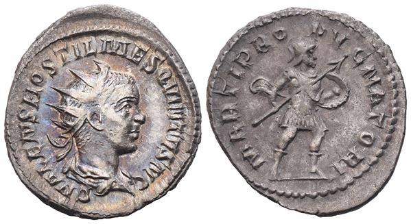 Hostilian as Caesar (250-251), Antoninianus, Rome, 251; BI (3,61 g; 22,7 mm; 7 h)